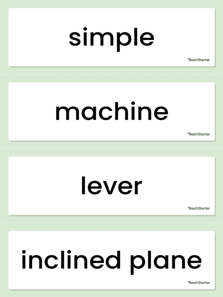 Simple Machines and Their Functions | PDF