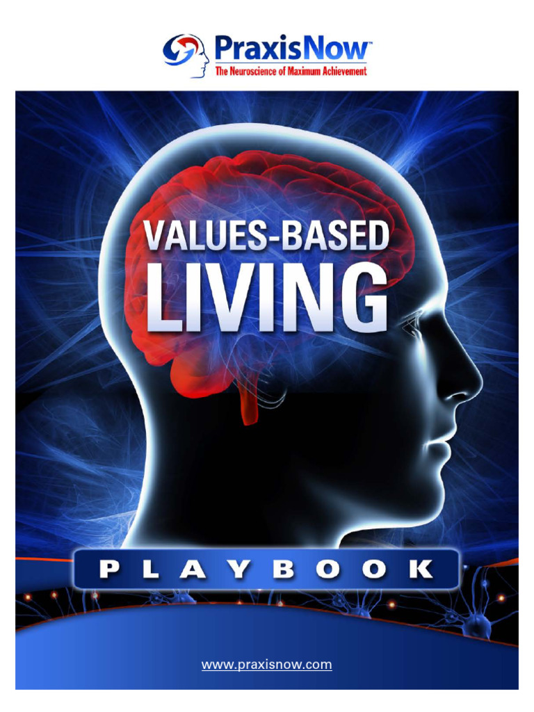 Values-Based Living Playbook Guide | PDF | Psychology | Social Psychology