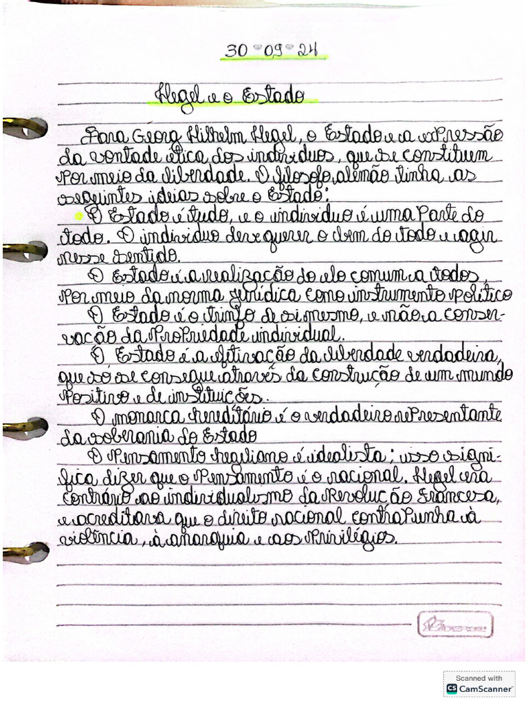 Hegel E O Estado Pdf
