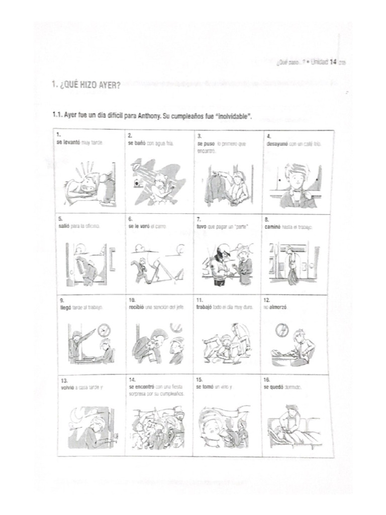 1. QUE HIZO AYER | PDF