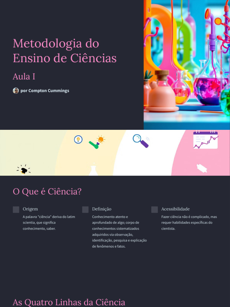Metodologia do Ensino de Ciências | PDF | Science | Conhecimento