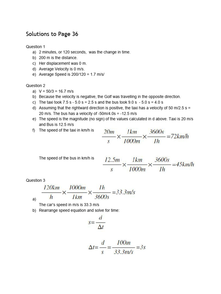 Lesson 2 Solutions | PDF