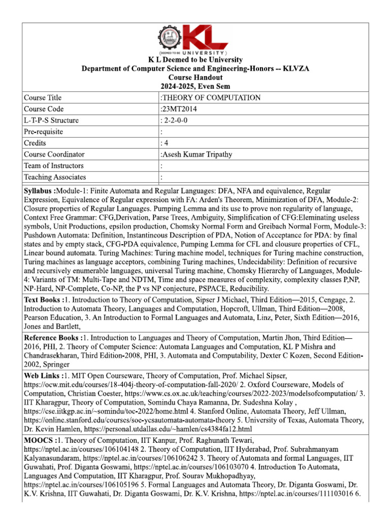 Full Handout | PDF