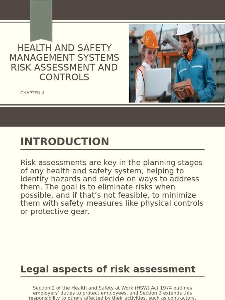 Health and Safety Risk Assessment Guide | PDF | Risk | Occupational ...