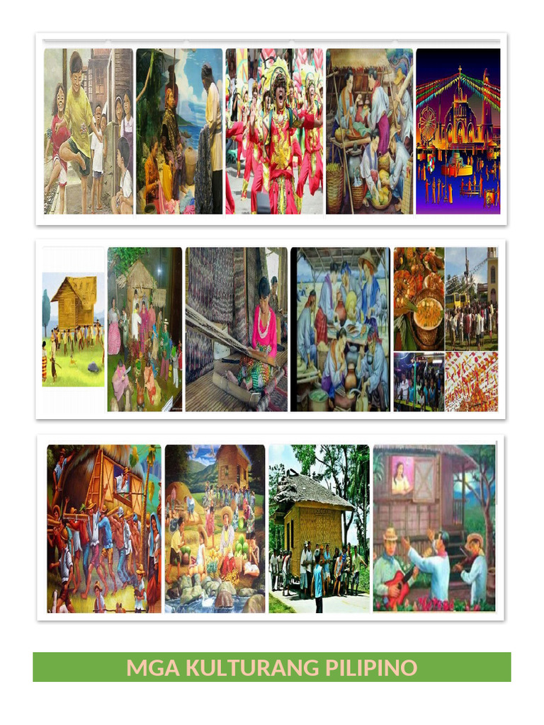 Mga Kulturang Pilipino | PDF
