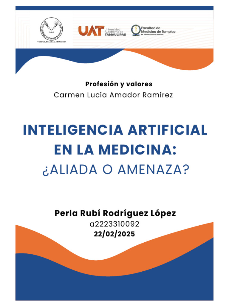 Inteligencia Artificial en La Medicina PDF | PDF | Inteligencia ...