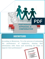 Performance Appraisal & Compensation