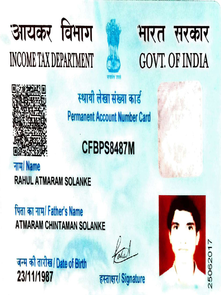 Rahul PAN Compressed | PDF