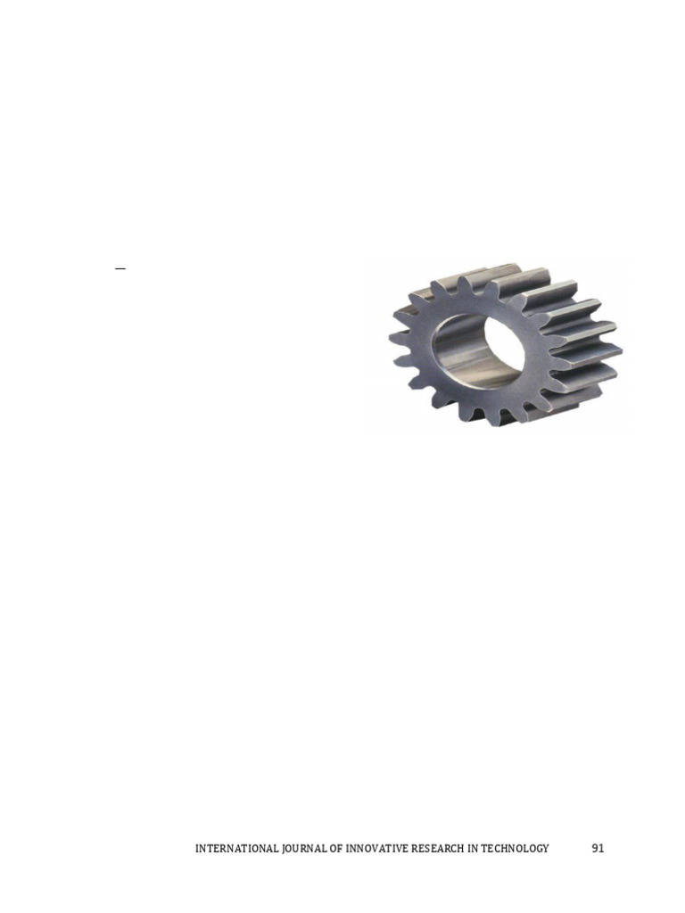 Spur Gear Design and Modification Review | PDF | Gear | Mechanical ...