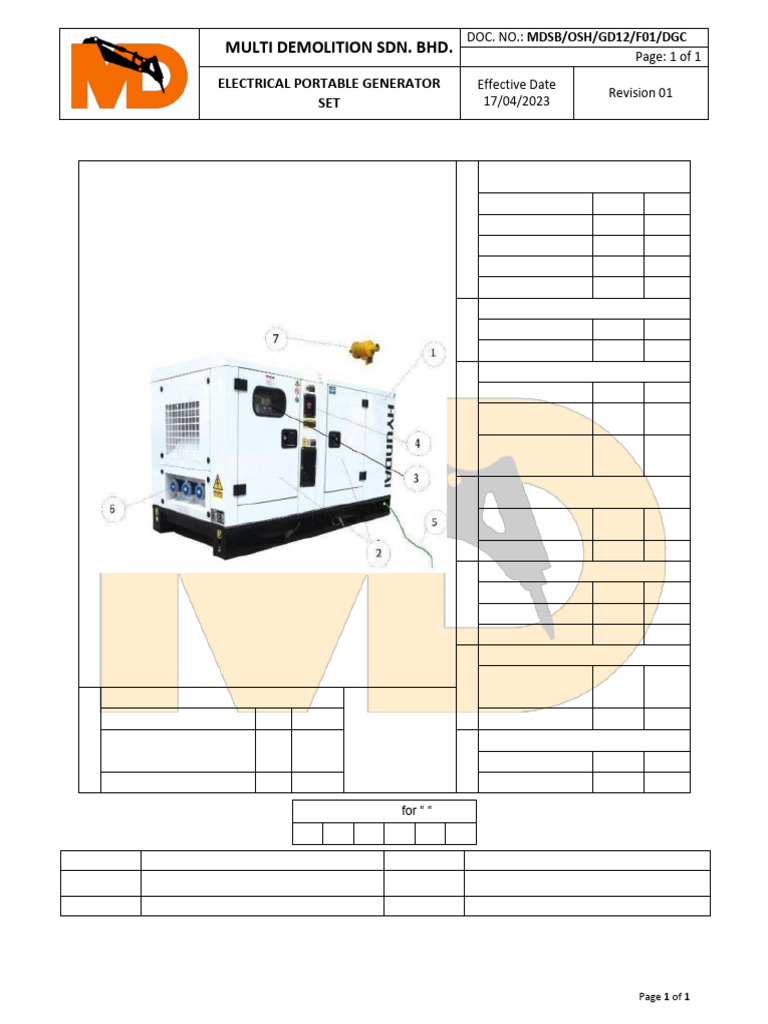 Generator Load Test Report | PDF | Electricity | Electric Power