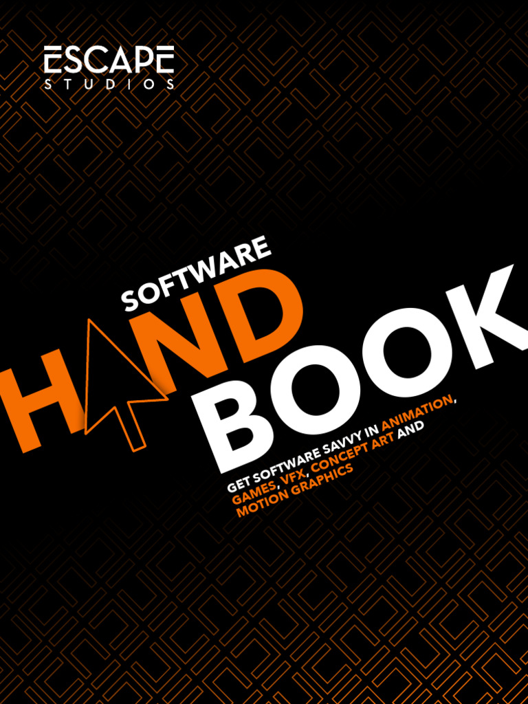Escape Studios Software Handbook | PDF | 3 D Computer Graphics | 3 D ...