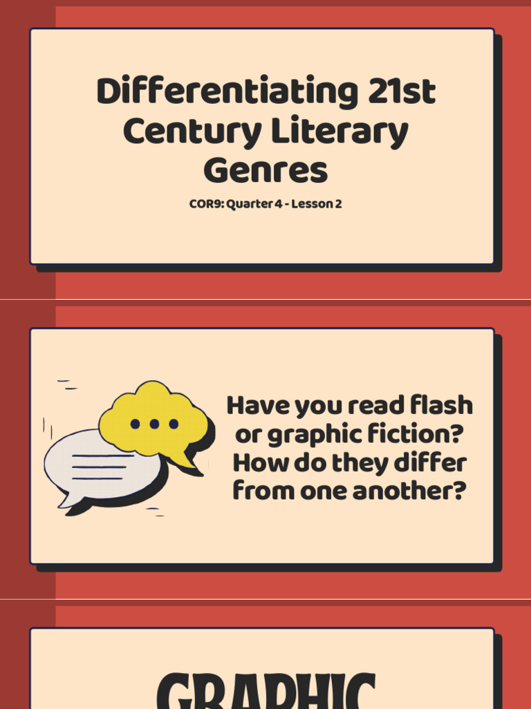 Graphic vs. Flash Fiction Explained | PDF