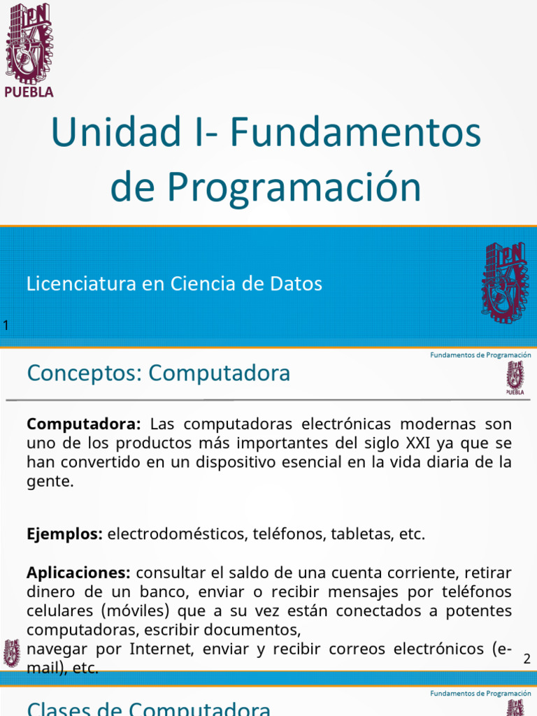 Fundamentos de Programación y Computadoras | PDF | Lenguaje de ...