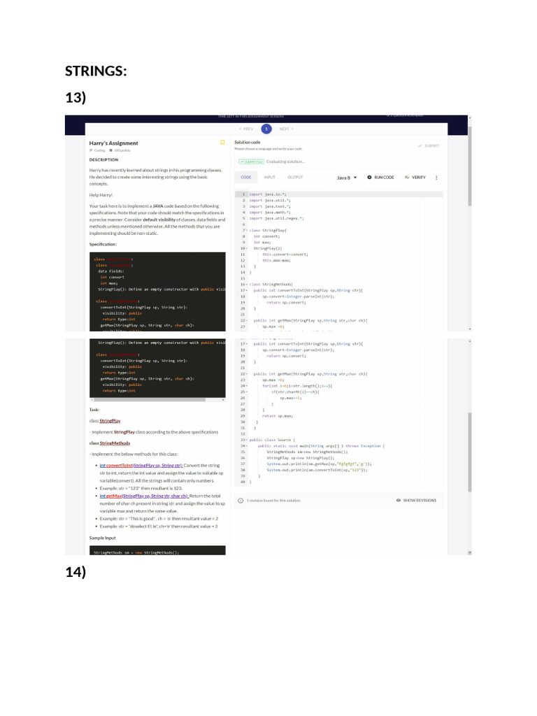 STRINGS (Team 3) | PDF
