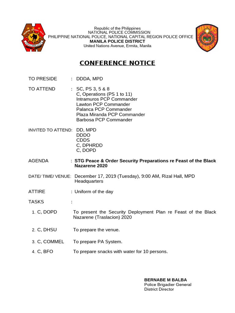 Conference Notice Dec 4, 2019 | PDF