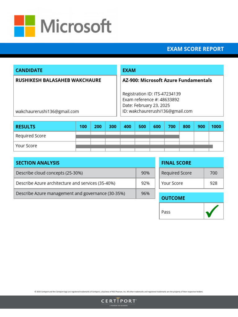 AZ900 Microsoft Azure Fundamentals | PDF