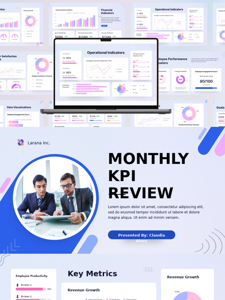Monthly KPI Review and Insights | PDF | Revenue | Employee Retention