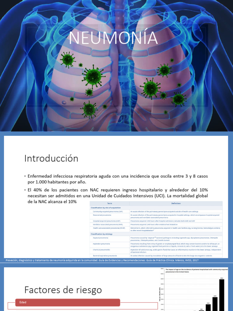 Neumonía | PDF | Neumonía | Microbiología