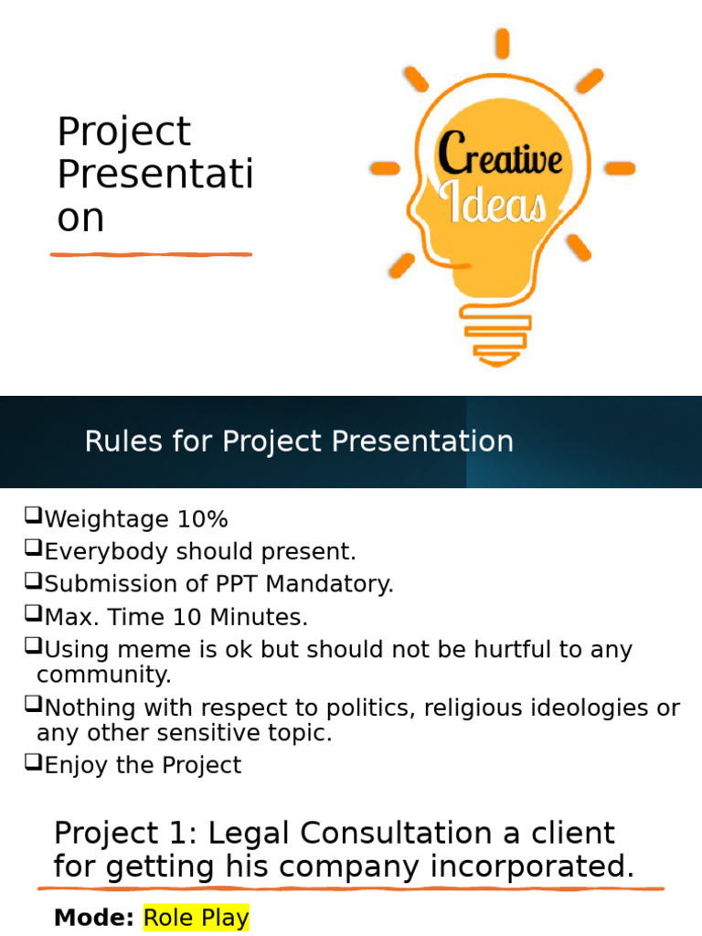 Topics For Project Presentation 10% - 18th March 2025 | PDF | Business