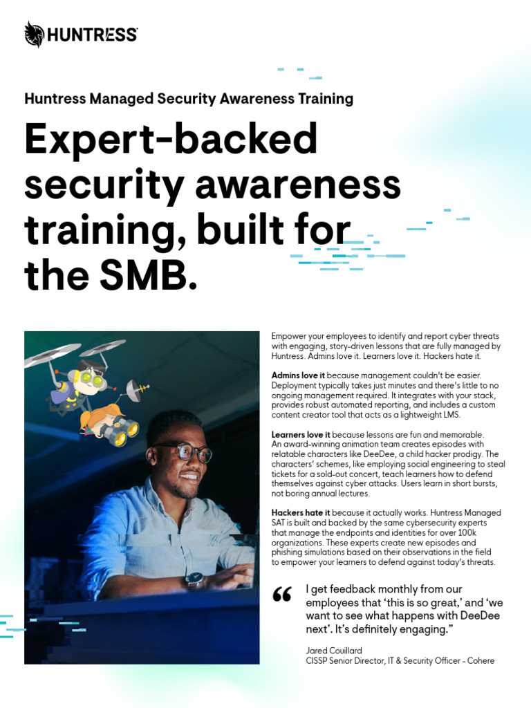 Managed Security Awareness Training for SMBs | PDF | Phishing | Learning