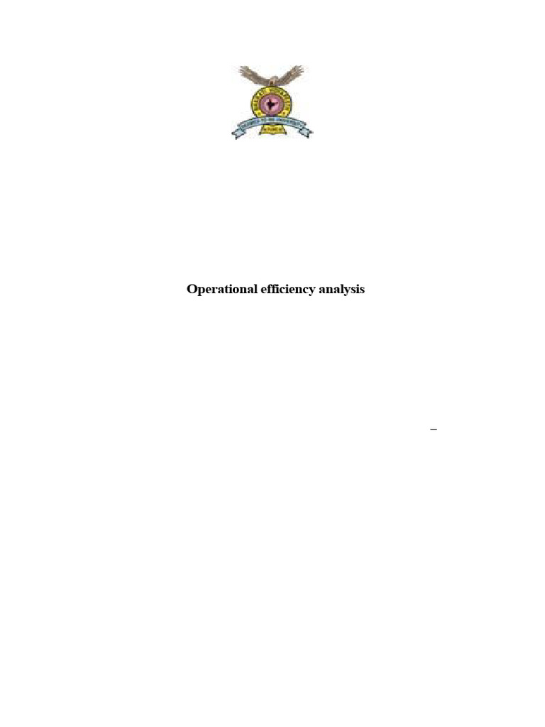 Operational Efficiency Analysis at Hexaware | PDF | Analytics | Survey ...