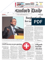 The Stanford Daily T: Barghouti Calls For Non-Violence