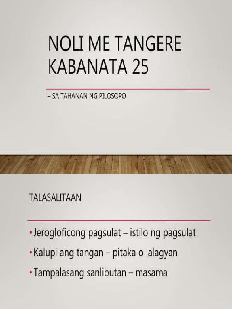 Kabanata-25-Sa-Tahanan-ng-Pilosopo | PDF