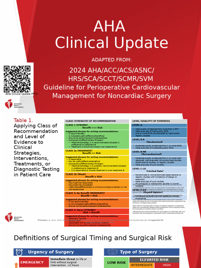 2024 Perioperative Guideline Clinical Update | PDF | Randomized ...