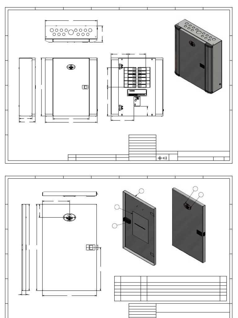 Industrial Drawing Specifications for DB Components | PDF | Metals ...