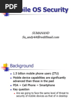 Mobile OS Security
