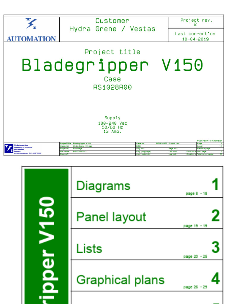 Bladegripper V150 Project Documentation | PDF | Electronics ...
