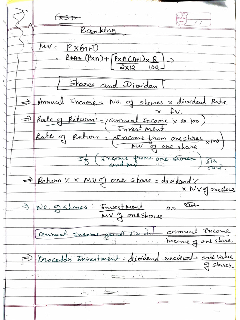 Formulas 10std | PDF
