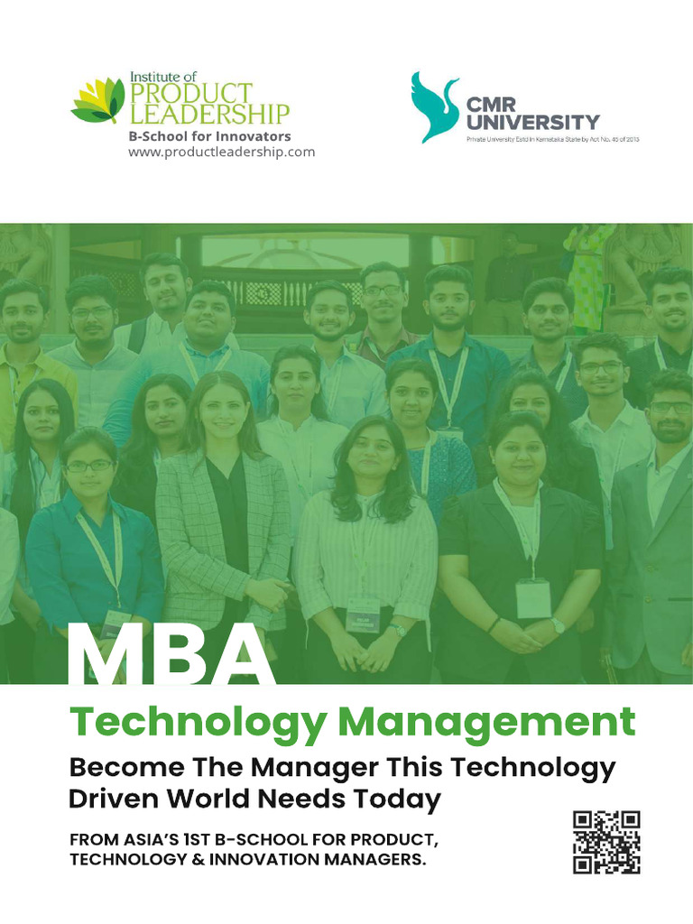 MBA in Technology Management Overview | PDF | Intellectual Property ...