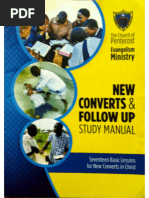 Training Manual For New Converts | PDF | Baptism | Salvation