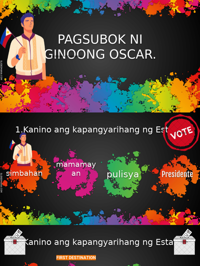 Ppt-Pagsubok Ni Ginoong Oscar | PDF