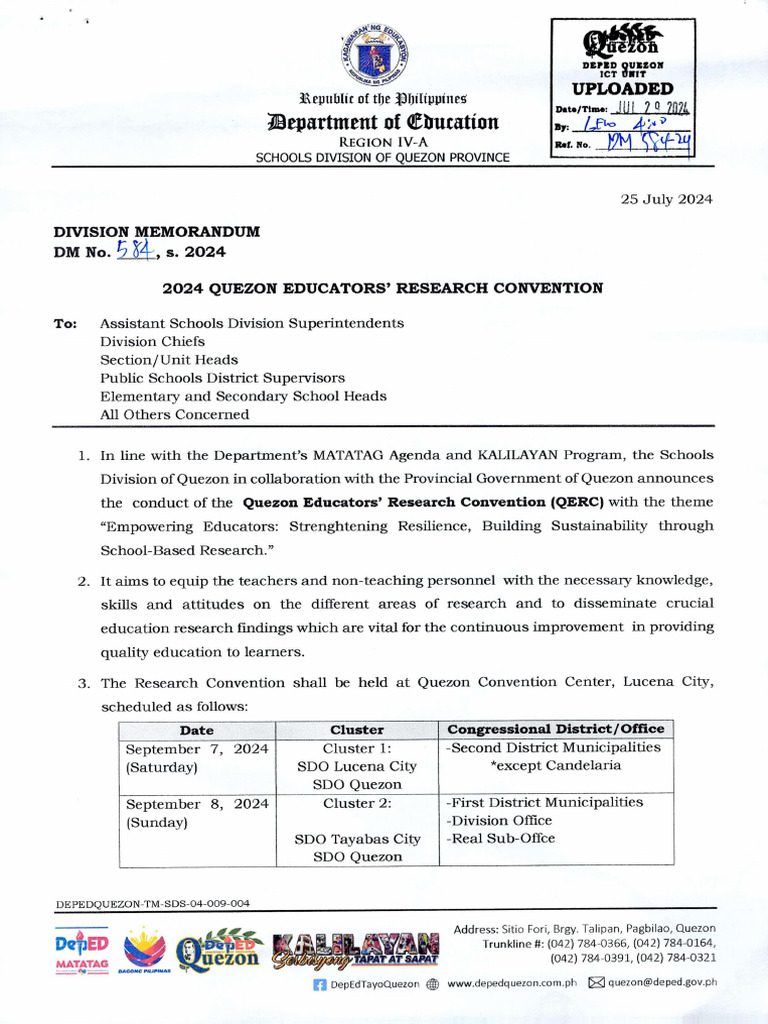 DM 584 S. 2024 Cy9ogc1pmi5gmqlsfkkq | PDF | Business