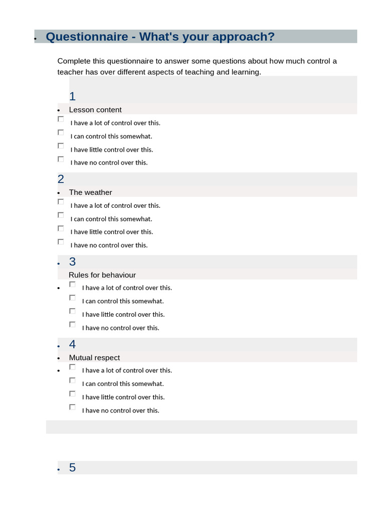 Session 2_Handouts | PDF | Pedagogy | Teaching