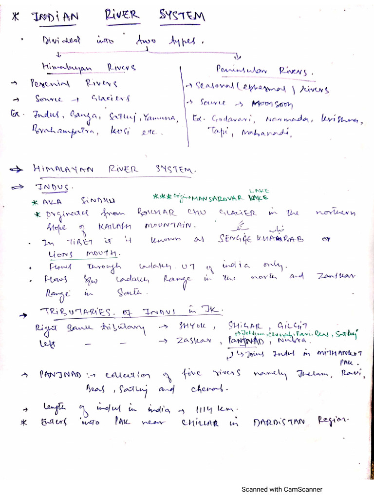 River System Hand Crafted Notes | PDF