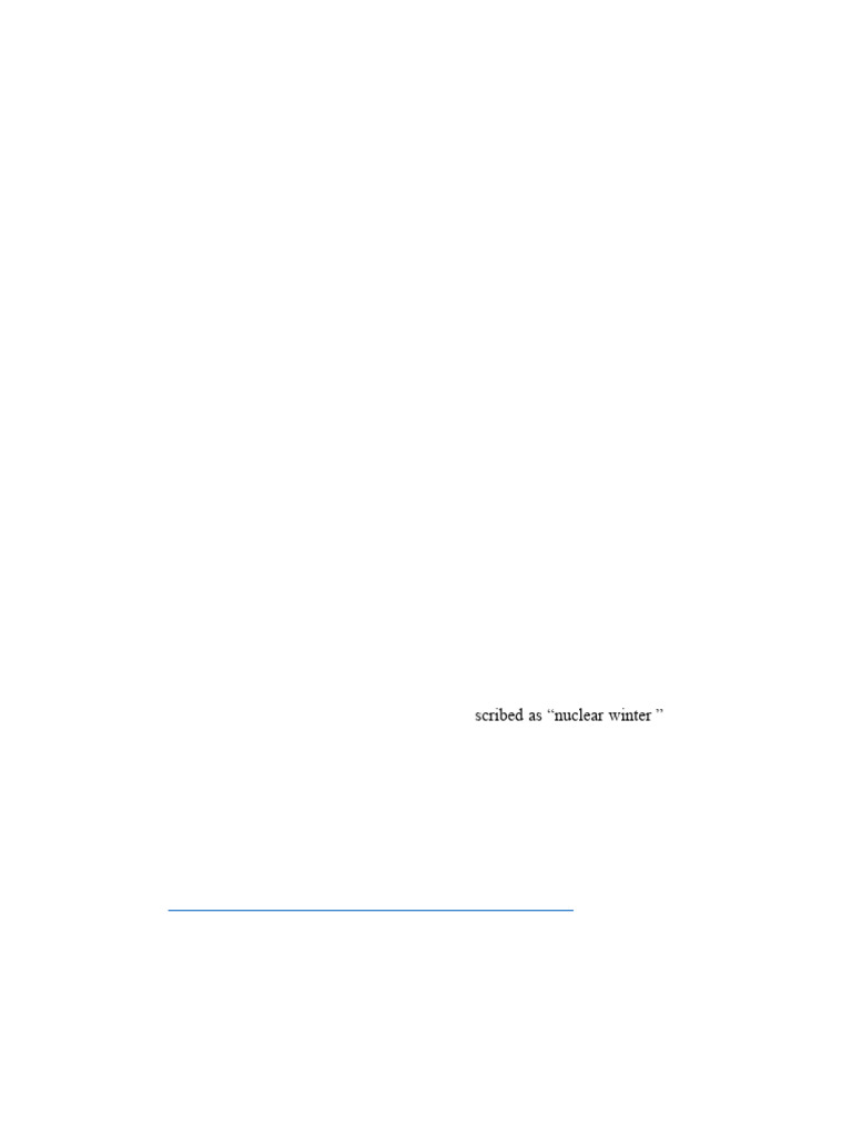 Robock Toon Nuclear Winter Proposal | PDF | Particulates | General ...