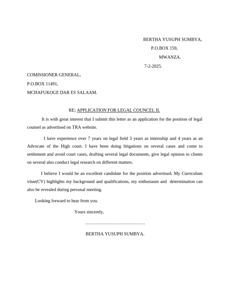 Legal Councel II | PDF