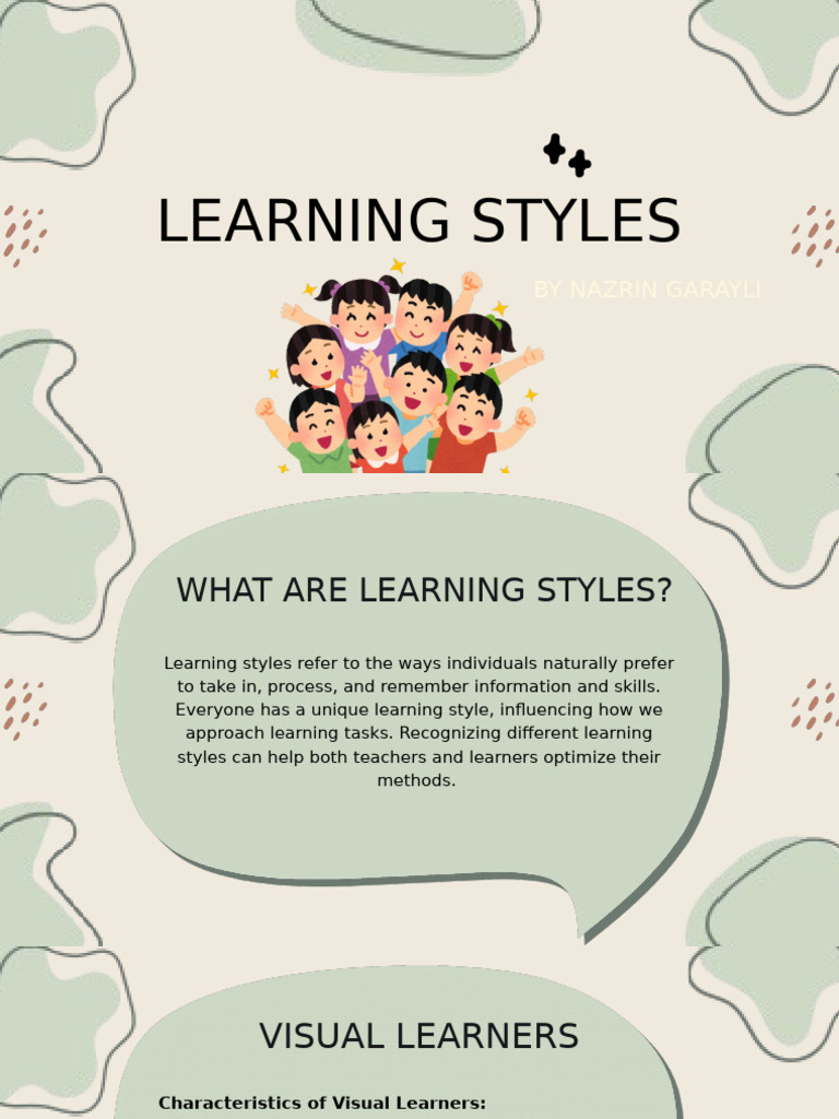 Understanding Learning Styles Explained | PDF | Learning Styles | Learning