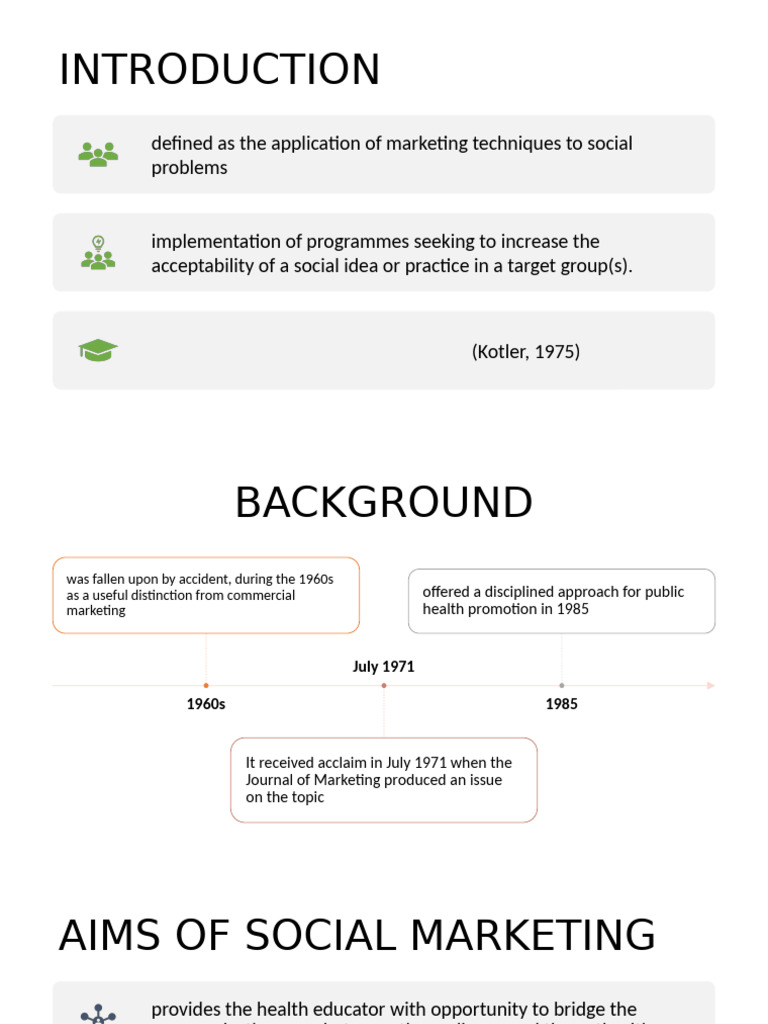 Social Marketing For Health 2024 | PDF | Marketing | Target Audience