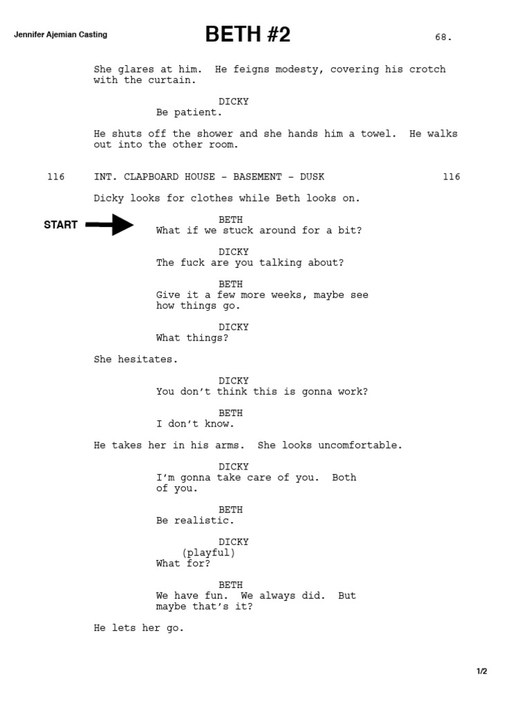 Tense Breakup Scene in Clapboard House | PDF