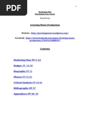 Marketing Plan