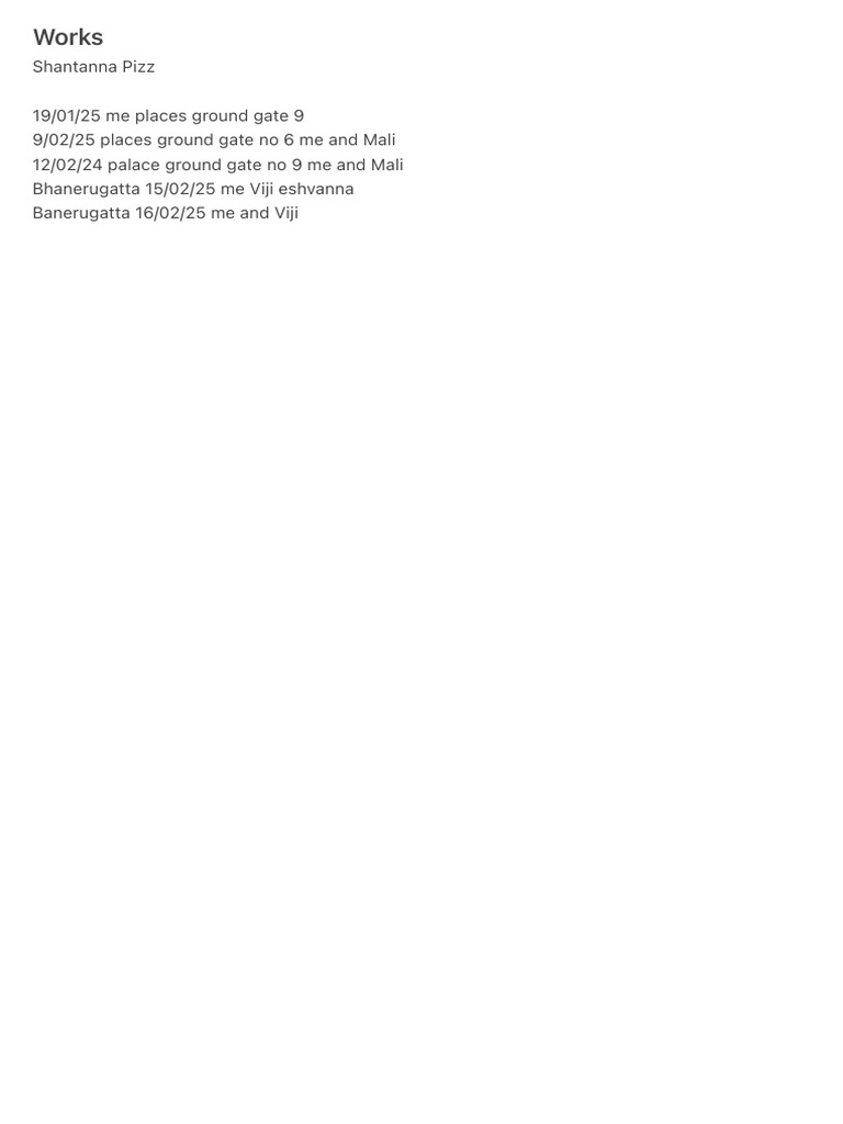 Works pdf