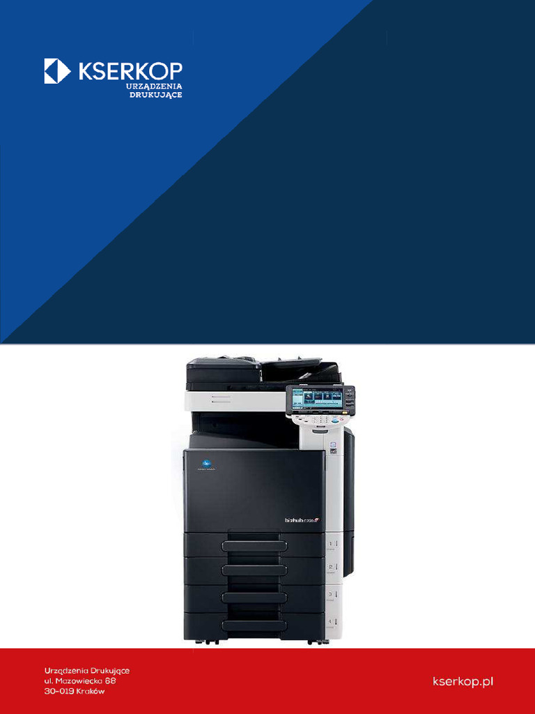 Konica Minolta Bizhub c220 | PDF