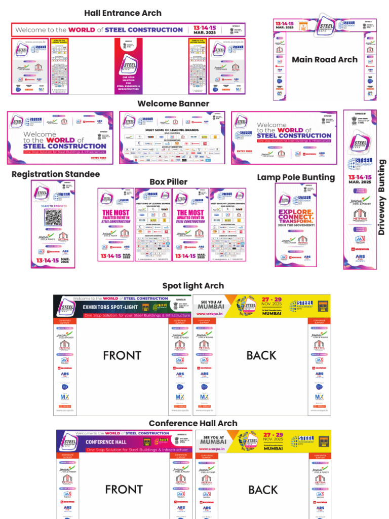 Event Signage and Banners List | PDF