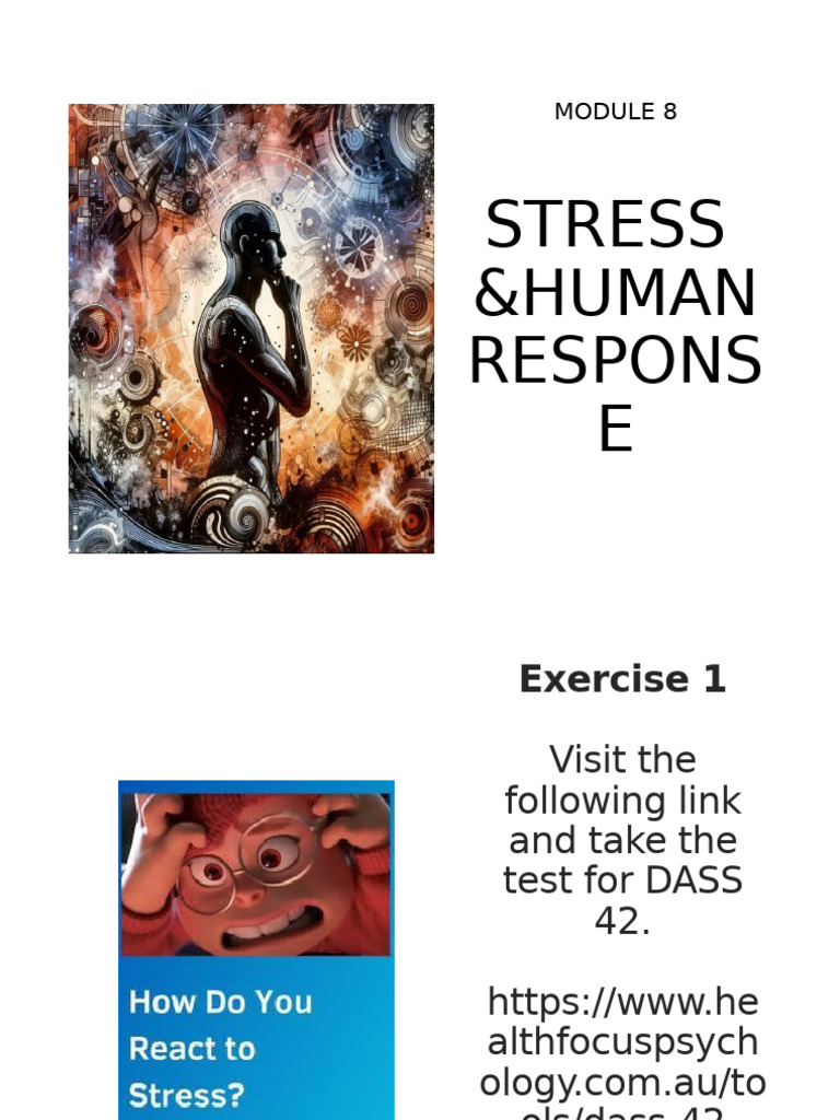 Understanding and Managing Stress | PDF | Stress (Biology) | Anxiety