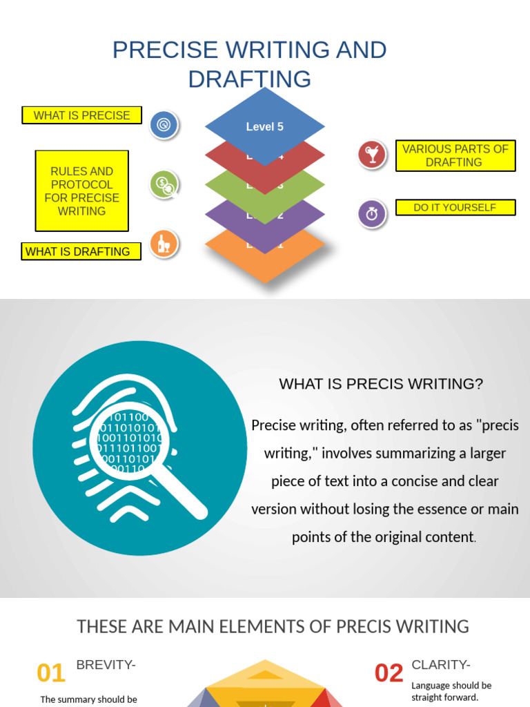 Precise and Drafting | PDF | Paragraph | English Language