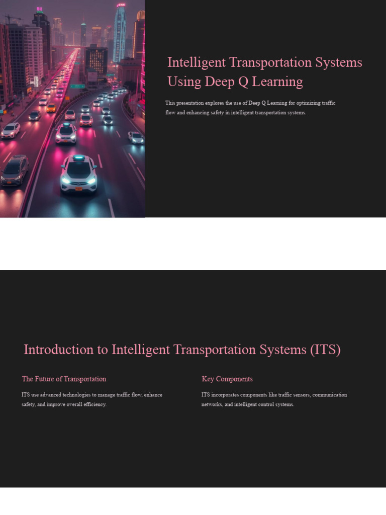 Intelligent Transportation Systems Using Deep Q Learning Pdf Artificial Intelligence 